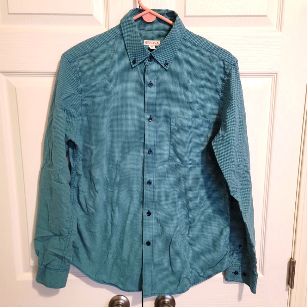 Checkered Button-Up